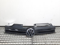 Grila bara fata centrala cu sigla, Vw Golf 6 Variant (AJ5) [Fabr 2009-2013] 1K9853651 (id:433239)