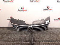 Grila bara fata centrala cu sigla, Vw Passat CC (357) [Fabr 2008-2012] 3C8853653A, 3C8853601A (id:445721)