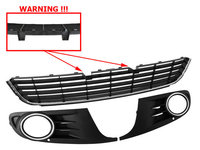 Grila bara fata cu grile proiectoare Volkswagen Golf 6 Anul de producție 2008-2013 croserie hatchback SET