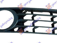 Grila bara fata cu orificiu proiector stanga/dr AUDI A4 00-04 Cod 8E0807681 , 8E0807682