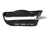 Grila bara fata Mercedes Clasa C (W204), 03.2011-2014, Stanga, 2048802524, 50D127-7 insertie crom Model AMG