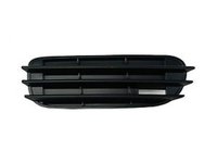 Grila bara fata Skoda Octavia 1u2/1u5, 1996-2010, parte montare partea stanga, cu gaura priza aer, fara gaura proiector, 692027-3, Aftermarket