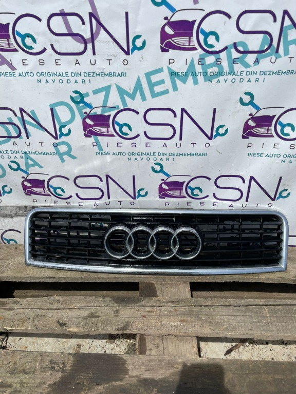 Grila capota fata cu sigla, cod 8E0853651B, Audi A4 (8E2, B6) (id:585140)