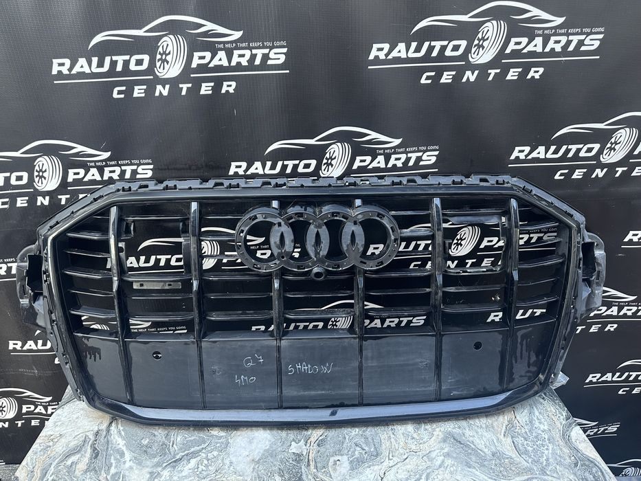 Grila centrala bara fata Audi Q7 ShadowLine 2020/2021/2022