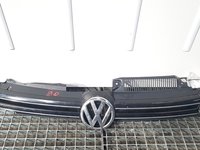 Grila centrala bara fata cu sigla, Vw Golf 6 (5K1)