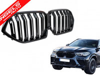 Grila Centrala BMW X6 G06 (2019–) M Design Negru Lucios