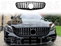 Grila Centrala Compatibil Cu Mercedes Benz S-CLASS Coupe C217 Cabrio A217 Facelift (17-20) GT-R Design Chrome