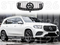 Grila Centrala Compatibil Cu Mercedes GLS X167 (2019-2023) GT-R Panamericana Design Crom