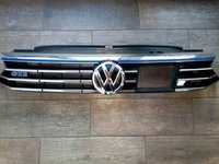 Grila Centrala cu Stema Bara fata vw Passat B8 GTE Electric 3g0853653b