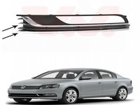 Grila Centrala Inferioara Bara Fata Aftermarket NOU Volkswagen VW Passat B7 2010 2011 2012 2013 2014 2015 5740596 11-616-034