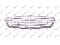 Grila Crom-Argintiu Class/Eleg-Mercedes C Class (W204) 07-11 pentru Mercedes,Mercedes C Class (W204) 07-11