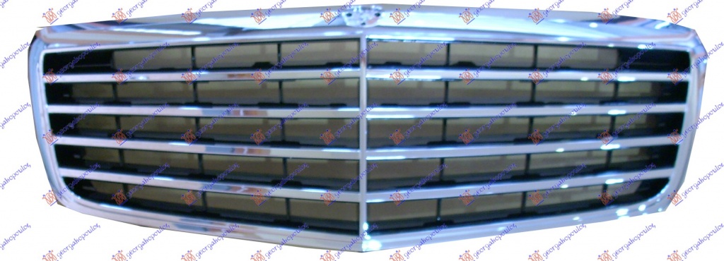 GRILA CROM- NEGRU 06- - MERCEDES E CLASS (W211) 02-09, MERCEDES, MERCEDES E CLASS (W211) 02-09, 018804550