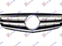 GRILA CROM-NEGRU AVANTGARDE - MERCEDES C CLASS (W204) 07-11, MERCEDES, MERCEDES C CLASS (W204) 07-11, 014304550