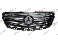 Grila Cu Bandouri Cromate-Mercedes Sprinter 13-18 pentru Mercedes,Mercedes Sprinter 210-519 (W906) 13-18