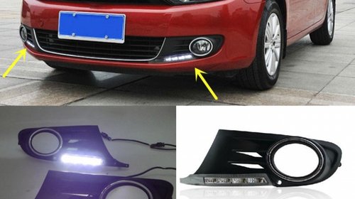 Grila Drl Led Volkswagen Golf 6 2008-2013