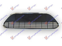 Grila Gri Cu Rama Cromata bara fata-Ford Focus 08-11 pentru Ford Focus 08-11