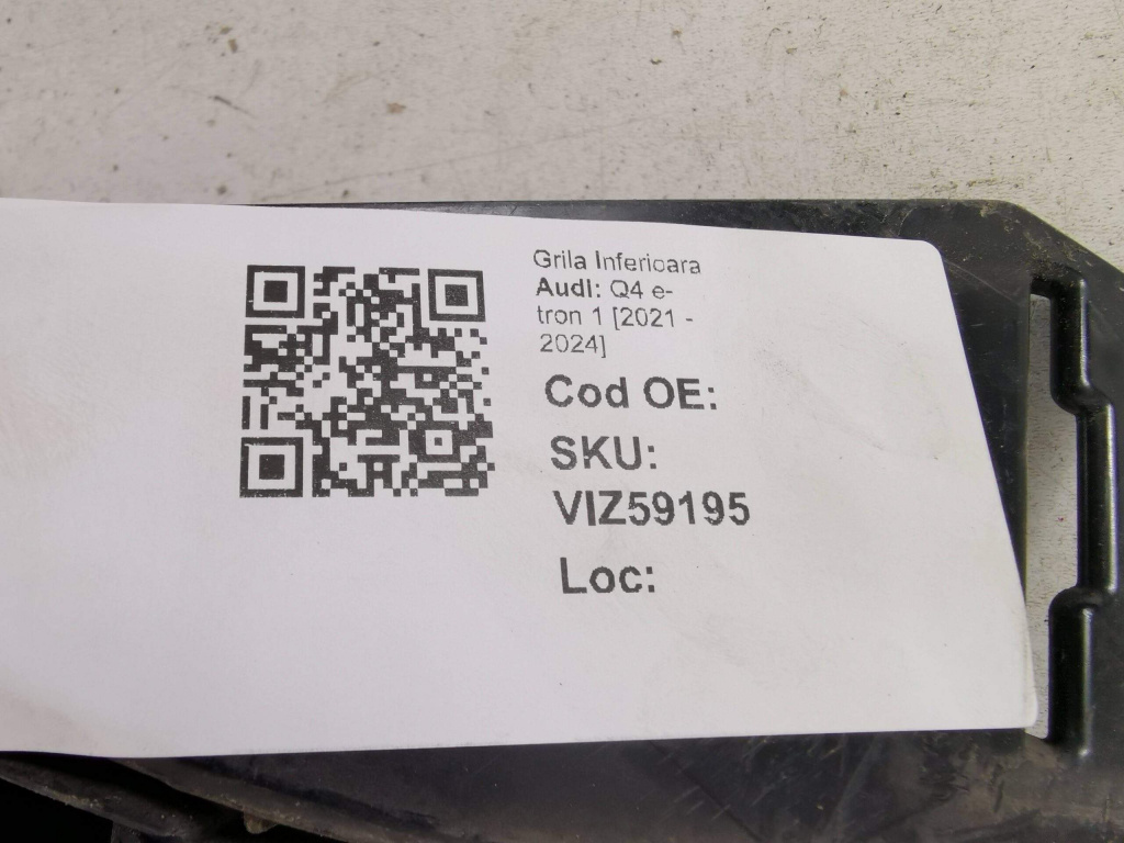 Grila Inferioara Audi Q4 e-tron 1 2021 2