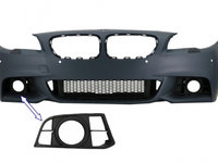 Grila Laterala Proiectoare PARTEA DREAPTA BMW Seria 5 F10 F11 LCI (2014-2017) compatibil cu bara fata M-Technik LCI Design SGBMF10MTLCIRH