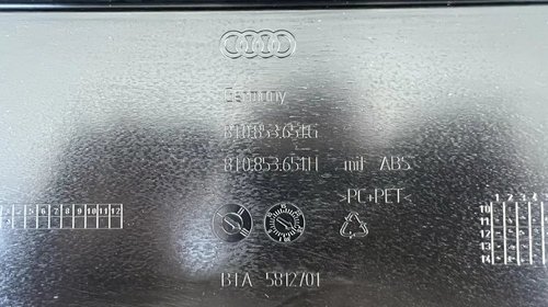 Grila masca bara fata Audi A5 8T Facelift Originala NOUA
