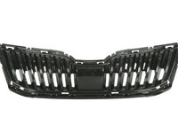 Grila masca radiator Skoda Octavia 3 (5e), 03.2017-, Fata, vopsit, fara cadru, Aftermarket