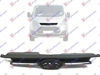 GRILA NEAGRA CU BANDOURI CROMAT (O) - FORD TRANSIT/TOURNEO CUSTOM 13-, FORD, FORD TRANSIT/TOURNEO CUSTOM 13-18, 326004540