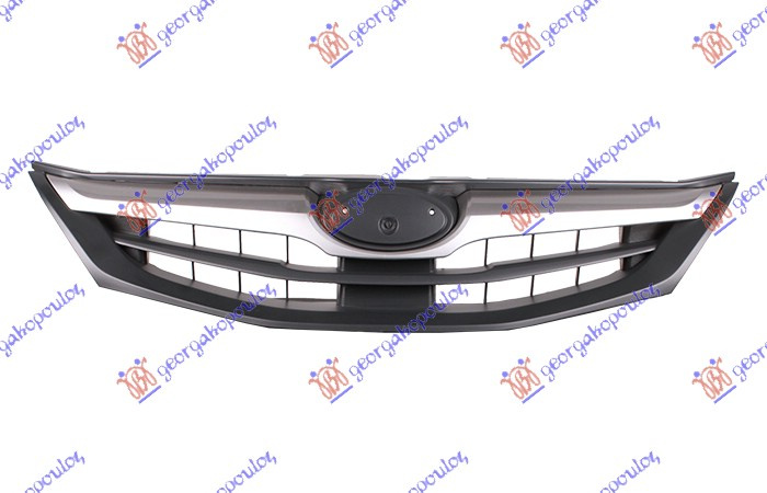 Front Matte Black Plastic for Subaru Impreza 2010-2011 Grille