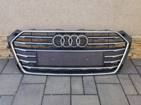 Grila originala crom Audi A5 2 S-line 2016 2020 8W6853651R -- perfecta stare - grila radiator Audi A5 2