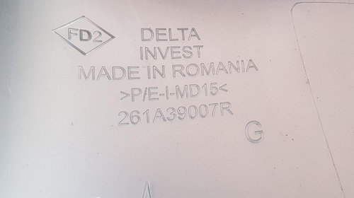 Grila proiector stanga Dacia Sandero Stepway Dacia Sandero 2013 2014 2015 2016 cod 261A39007R