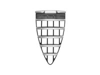 Grila radiator Alfa Romeo 147 (937), 10.2000-10.2004, crom/negru, 46556597, 140405