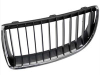 Grila Radiator Am Stanga Bmw Seria 3 E90 2004-2009 COD ORIGINE 51137120007 Crom / Negru