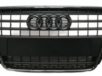 Grila radiator Audi A5 8T0853651E culoare gri cromat