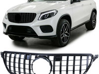 Grila Radiator Bara fata Negru Lucios Mercedes GLE Coupe C292 din 2015