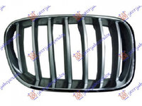 GRILA RADIATOR BMW X3 F25 2010->2014 Grila radiator dreapta crom/titan PIESA NOUA ANI 2010 2011 2012 2013 2014