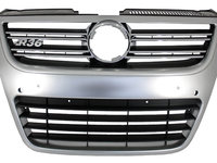 Grila Radiator Compatibil Cu Volkswagwen Passat B6 2005-2010 R36 Design Aluminiu Look FGVWP3CR36S