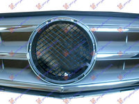 Grila Radiator Crom/Argintiu Avantgarde Mercedes C-Class W204 2007-2008-2009-2010-2011