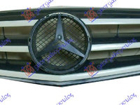 Grila Radiator Cromata/Neagra Avantgarde Mercedes C-Class W204 2007-2008-2009-2010-2011