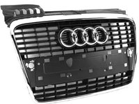 Grila radiator cu rama si emblema crom originala audi a4 b7 2004-2008