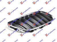 Grila Radiator Fata Cromata/Gri Dreapta Bmw X5 E53 2000 2001 2002 2003 2004 2005 2006 2007