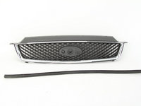 Grila radiator Ford Focus C-Max, 10.2003-06.2007 Model GHIA, cu rama cromata, 1323865, 323505-1