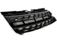 Grila radiator Land Rover Range Rover Evoque, 03.2011- Model Dynamic, parte montare centrala, neagra, 43Y105-2, Aftermarket