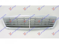 GRILA RADIATOR MERCEDES C CLASS W203 2000->2007 Grila radiator, argintiu-gri/cromata, Avantgarde/Elegance ->04 PIESA NOUA ANI 2000 2001 2002 2003