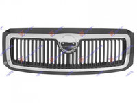 GRILA RADIATOR SKODA FABIA 1999->2008 Grila radiator negru/crom 11.2004->03.2007 PIESA NOUA ANI 2004 2005 2006 2007