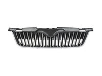 Grila radiator Skoda Fabia (5J), 04.2010-03.2015, Roomster/Praktik (5J2), 04.2010- crom/negru/crom, 691605-2, tuning