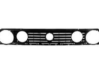 Grila radiator VW Golf 2 (19E/1G), 1983-1992, negru, Pentru modele cu 4 faruri, 191853653, 953405-5 diametru interior 14cm