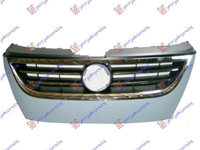 GRILA RADIATOR VW PASSAT CC 2008->2012 Grila radiator cu ornament cromat fara senzori parcare PIESA NOUA ANI 2008 2009 2010 2011 2012