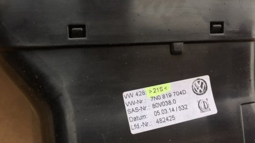 Grila ventilatie bord dreapta VW Sharan 7n din 2015 7N0819704D 7N0 819 504 D