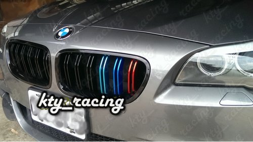 GRILE BMW SERIA 5 F10 NEW M5 M LOOK NEGRU LUCIOS