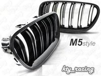 GRILE BMW SERIA 5 F10 NEW M5 M LOOK NEGRU LUCIOS