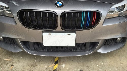 GRILE BMW SERIA 5 F10 NEW M5 M LOOK NEGRU