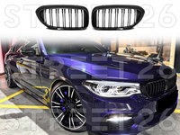 Grile Centrale compatibil cu BMW Seria 5 G30 G31 (2017-2020) M Design Negru Lucios V2